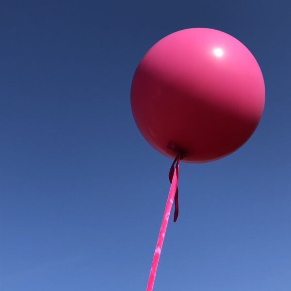 Fuchsia pink kæmpe ballon