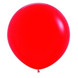 Kæmpe ballon rød 100 cm