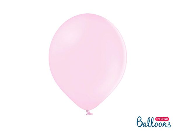 Pastel lyserød ballon, 30 centimeter
