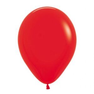 En rigtig rød ballon