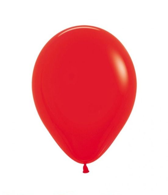 En rigtig rød ballon