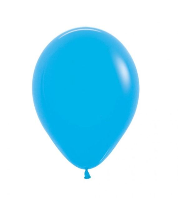 Fashion blå ballon, 30 cm.