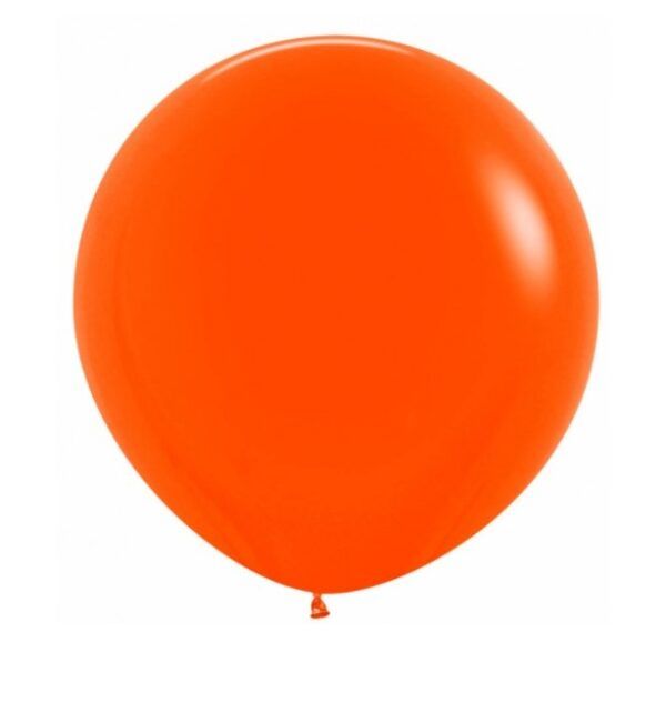 Kæmpe orange ballon