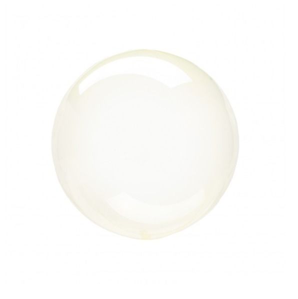 Bubble ballon transparent gul