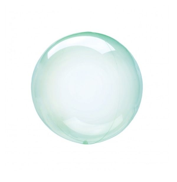 Bubble ballon i transparent grøn