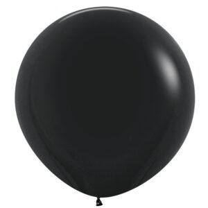kæmpe sort ballon 080