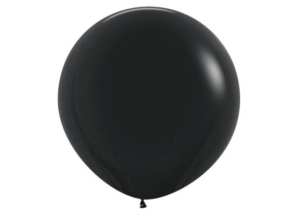 kæmpe sort ballon 080