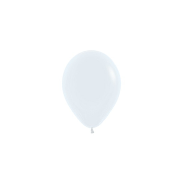 hvid ballon 10 tommer