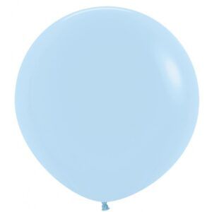 Kæmpe babyblå ballon 640