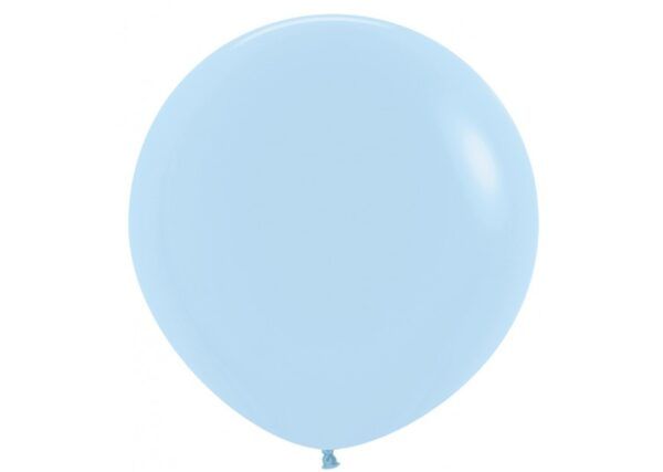 Kæmpe babyblå ballon 640