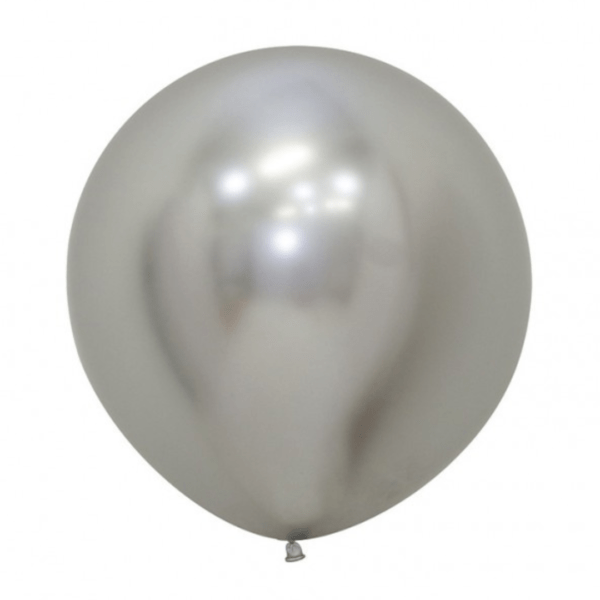 Stor sølv ballon 981