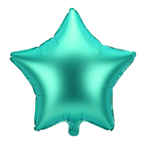 Folieballon Stjerne grøn