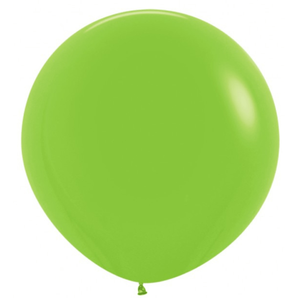 Kæmpe Limegrøn ballon 91 cm