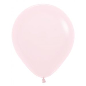 pastel matte pink ballon